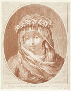 Kněží hlavu kněžky od Louis Marin Bonnet