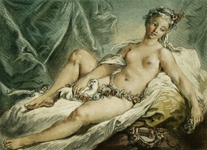 Probuzení Venuše podle F. Bouchera; Probuzení Venuše, podle F. Bouchera, 1769 od Louis Marin Bonnet