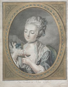 Žena bere kávu, 1774.