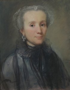 Portrét ženy z polské šlechty, 1776 od Louis Marteau