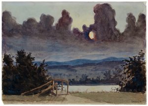 Temné mraky, c. 1901. od Louis Michel Eilshemius