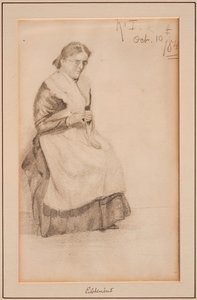 Pletení, 1884. od Louis Michel Eilshemius