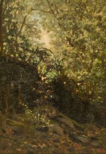 Noc lesem, 1889. od Louis Michel Eilshemius