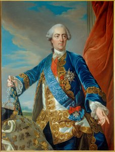 Portrét Ludvíka XV od Louis Michel van Loo