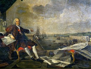 Portrét Sebastiao José de Carvalho e Melo od Louis Michel van and Vernet Claude Joseph Loo