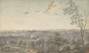 Versailles při pohledu z jihozápadu, 1779. od Louis-Nicolas de Lespinasse
