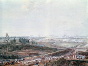 Americká revoluční válka: Bitva o Yorktown (nebo York Town) dne 19.10.1781, detail