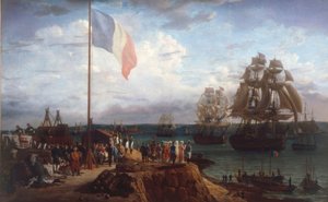 Napoleon I. a císařovna Marie-Louise od Louis Philippe Crepin