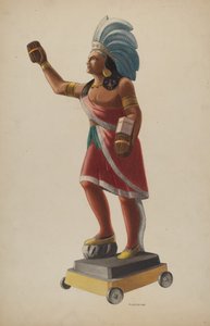 Obchod s doutníky Indian, 1938.