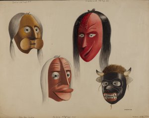 Masky, 1938.