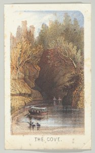 Zátoka, ze série, Pohledy v Central Parku, New York, část 3, 1864. od Louis Prang