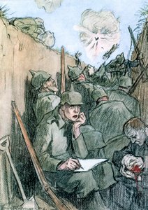 „Dopis z německých zákopů“, 1916