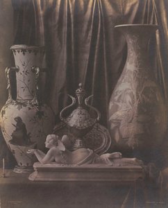 Zátiší s porcelánem od Louis Rémy Robert