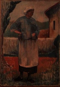 Farmářova žena v dřevácích od Louis Roy