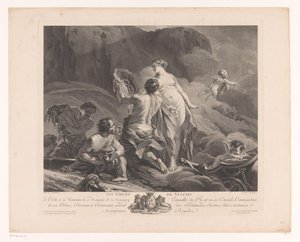 Venuše a Vulkán Les Forges de Vulcain (název na objektu) od Louis Simon Lempereur
