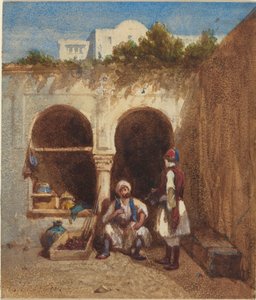 Arabský trh od Louis Tesson