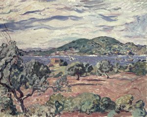 Bay of Antheor, kolem 1906-07 (olej na plátně)