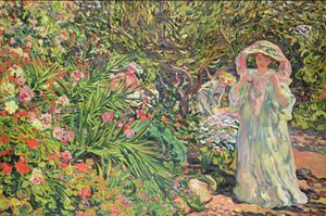 Madame Power in the Garden