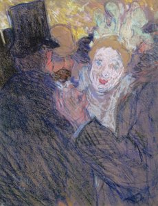 Rozhovor (pastel na papíře) od Louis Valtat