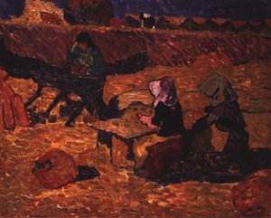 The Fish Scalers (olej na plátně) od Louis Valtat