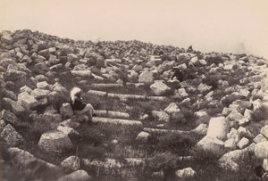 Ruiny poblíž Bejrútu, Libanon od Louis Vignes