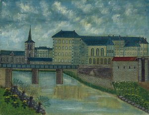 Instituce Saint Marie, Belfort (olej na plátně)