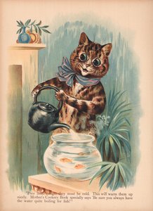 Louis Wain Cats (chromolitho) od Louis Wain