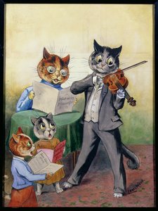 The Mewsical Family (sic) od Louis Wain