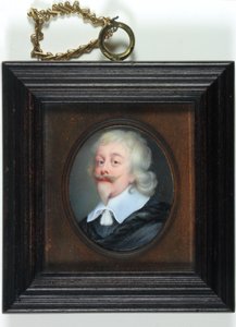 Sir Edward Littleton, Lord Littleton Of Munslow (smalt) od Louis du (attr.to) Guernier