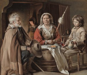 Selský interiér, c. 1645. od Louis le Nain