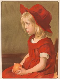 Dívka s pomerančem, 1899. od Louise Breslau