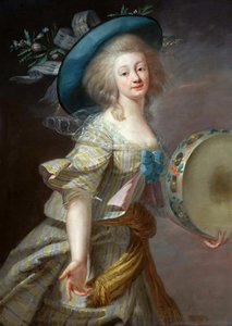 Portrét tanečnice, c. 1780. od Elisabeth Louise Vigee-Lebrun