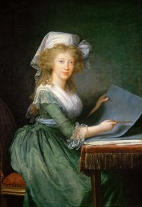 princezna Luisa Maria z Neapole a Sicílie 1773-1802, c. 1790. od Elisabeth Louise Vigee Lebrun
