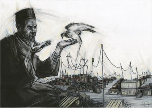 Stařec a sokol