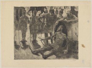Alexander a Diogenes od Lovis Corinth