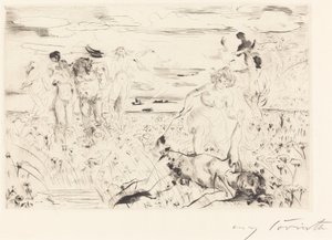 Bachnal, 1914. od Lovis Corinth
