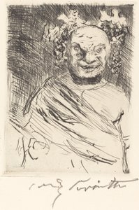 Gastmahl z Trimalchia: pl. I (Trimalchiova hostina: pl. I) od Lovis Corinth