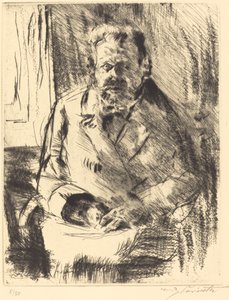 Básník od Lovis Corinth