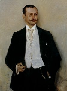 Malíř Carl Strathmann od Lovis Corinth