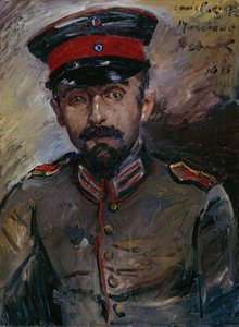 Malíř Makabeus-Hermann Struck od Lovis Corinth