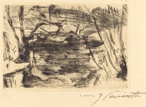 Der Neue See (Nové jezero) od Lovis Corinth