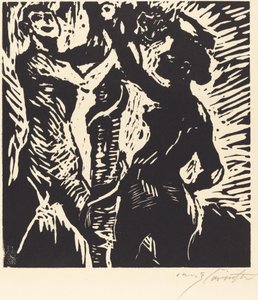 Pád Adama a Evy, 1919. od Lovis Corinth