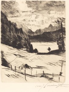 Der Walchensee (Walchensee) od Lovis Corinth