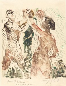 Pád člověka od Lovis Corinth