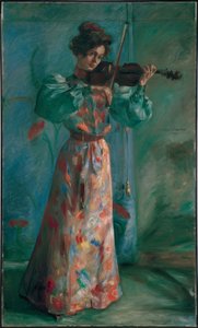 Hráč na housle od Lovis Corinth
