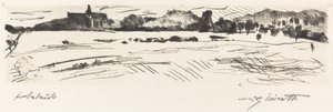 Krajina s dunami, 1917. od Lovis Corinth