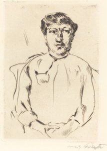 Frauenbildnis (Portrét ženy) od Lovis Corinth
