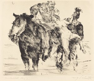 lupič (znásilnění) od Lovis Corinth