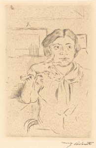 Manželka umělce, 1909. od Lovis Corinth