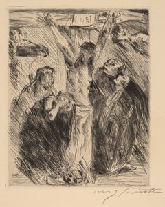 Ukřižování podle oltářního obrazu v Tölzu, 1921-1922. od Lovis Corinth